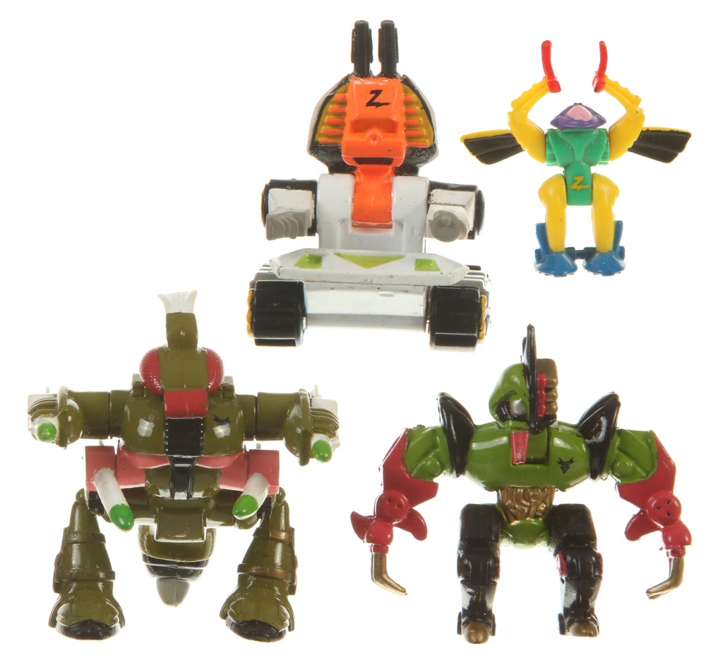 Morphbots Cyclaw, Scorpozoid, Blastakon (with Skybat) (Micro