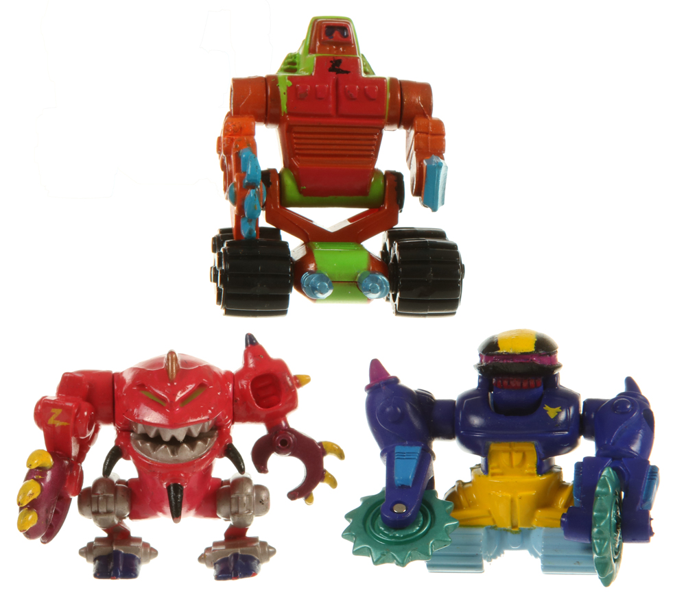 Brute Force Attaxor, Chomp, Krule (Micro Machines, Zbots, VS Brute Force Attaxor, Chomp, Krule (Micro Machines, Zbots, VS
