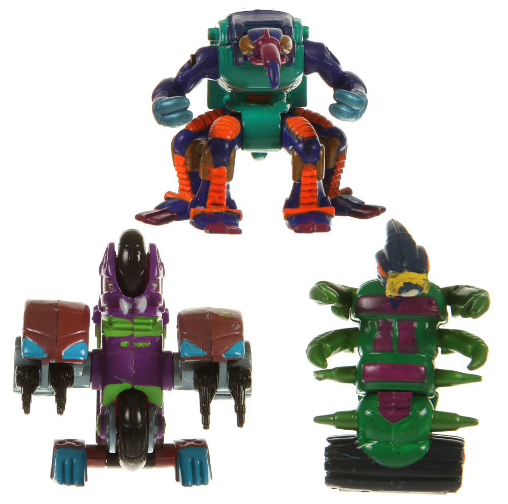 Brute Force Bruzor, Luna-Tik, Manglerr (Micro Machines