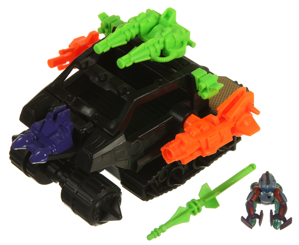 Vehicle and Driver Sets Brutalizer with Collectors Robot (Micro