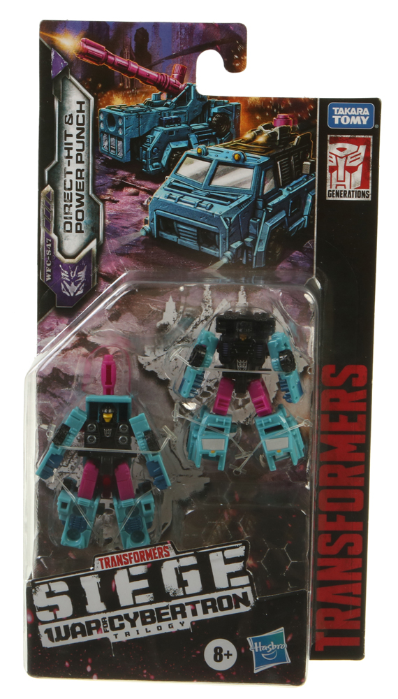 Transformers Earthrise WFC-E40 Direct-Hit & Power Punch - Micromaster Battle Squad Transformers Earthrise WFC-E40 Direct-Hit & Power Punch - Micromaster Battle Squad