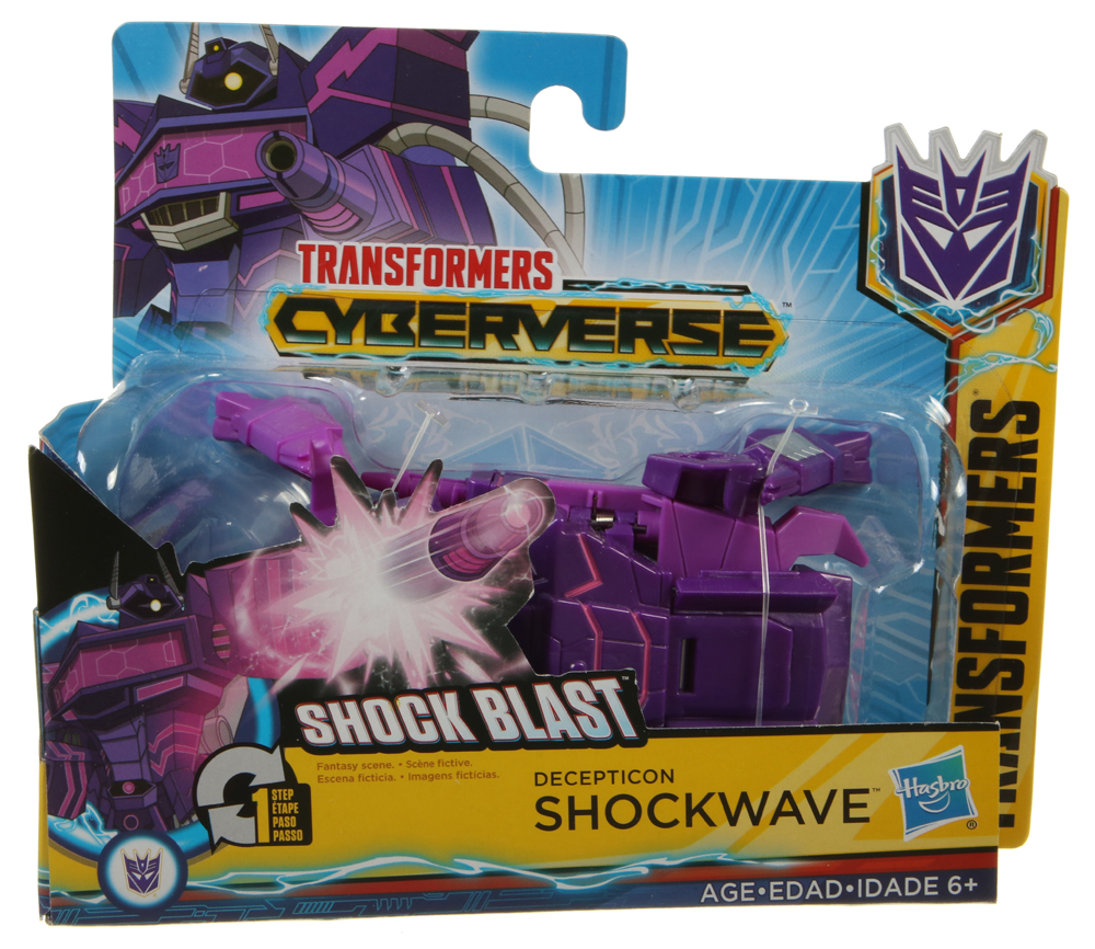 One Step Changers Decepticon Shockwave (Shock Blast) (Transformers, Cyberverse, Decepticon