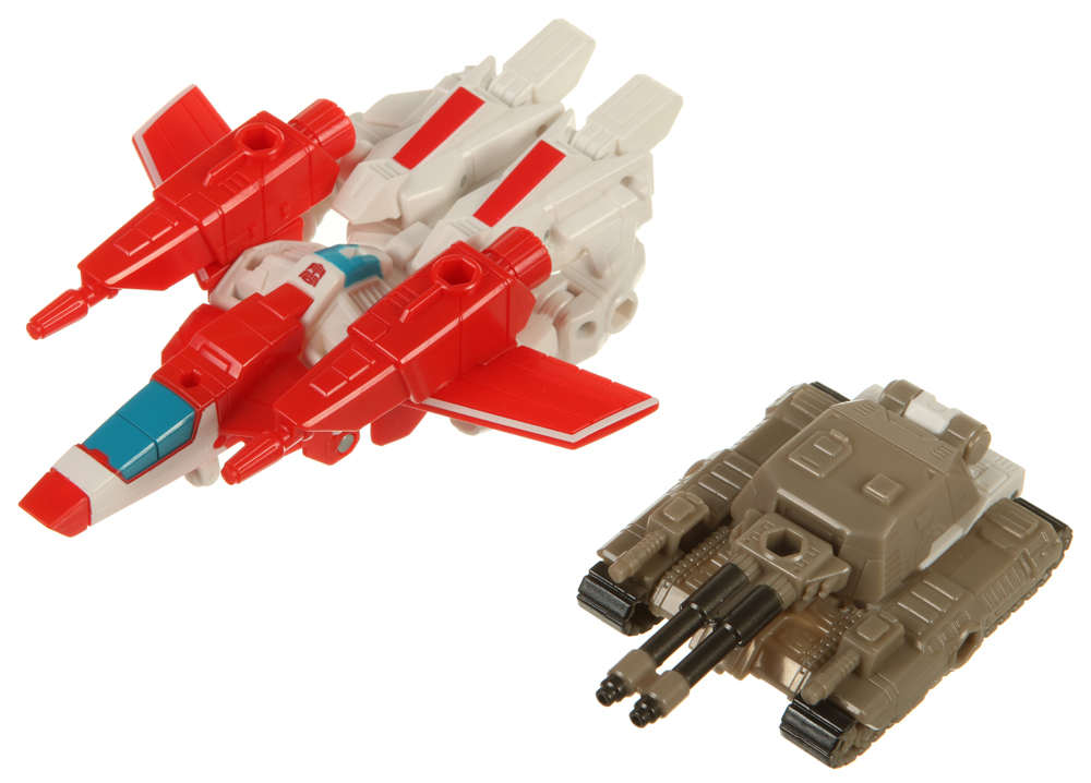 Spark Armor Battle Class Jetfire and Tank Cannon (Transformers