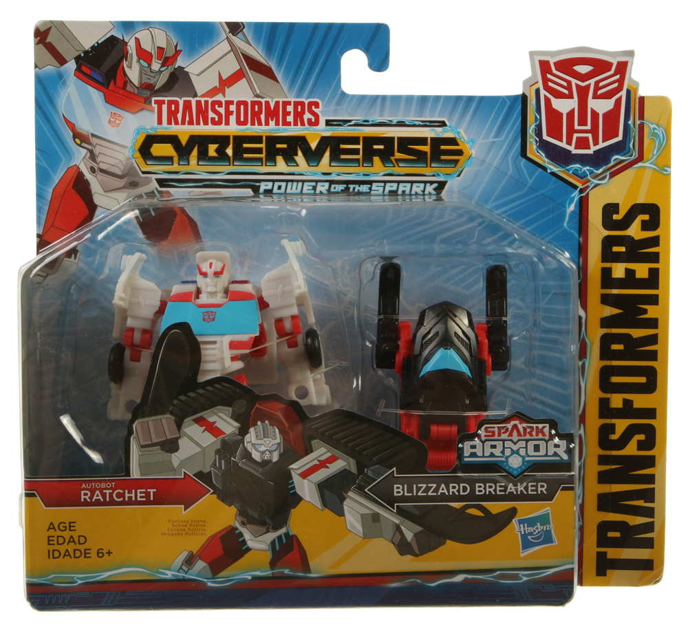 Transformers Cyberverse Power of the Spark Ratchet & Blizzard Breaker - Spark Armor Transformers Cyberverse Power of the Spark Ratchet & Blizzard Breaker - Spark Armor