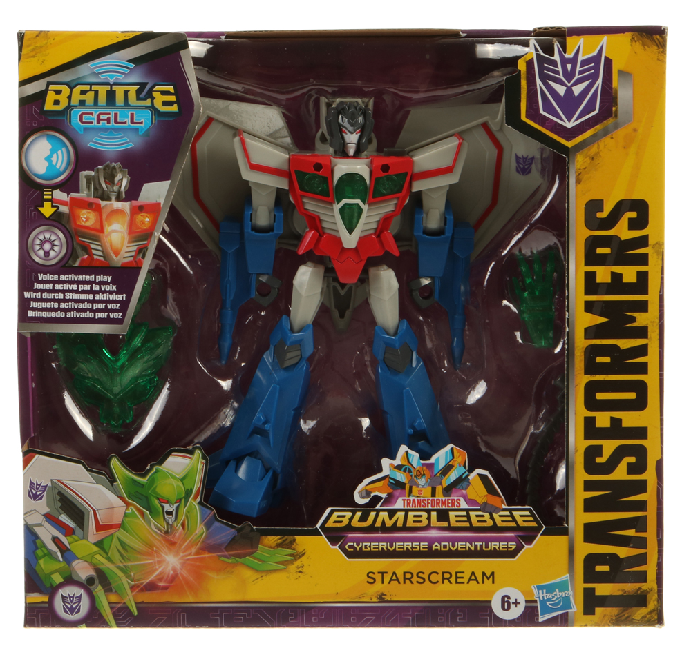Battle Call Trooper Class Starscream Transformers Cyberverse