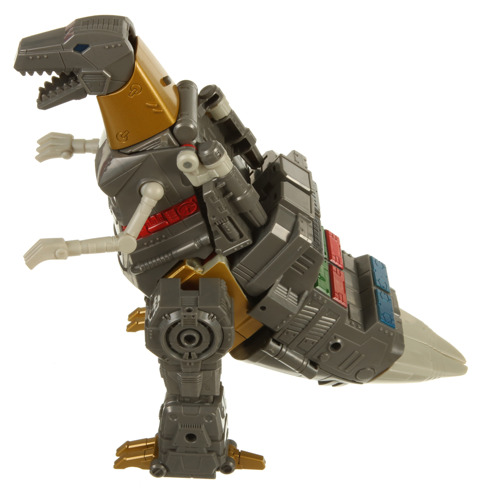 Leader Class Grimlock and Autobot Wheelie (8606) (Transformers, Studio