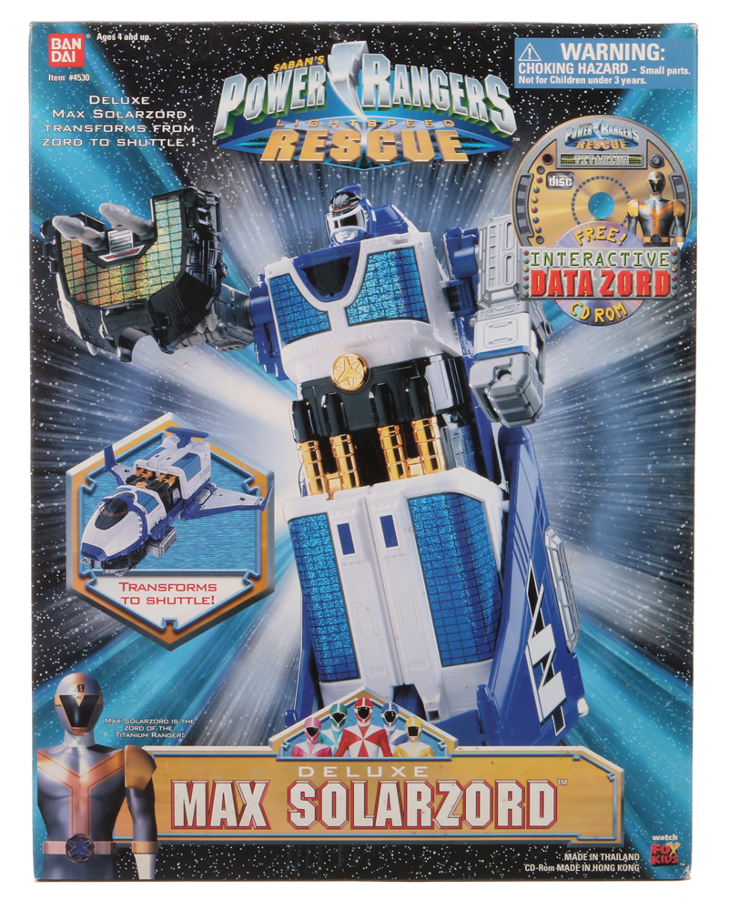 Deluxe (DX) Max Solarzord (Power Rangers, Lightspeed Rescue, Good