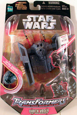 Basic Figures Darth Vader to TIE Advanced (Transformers