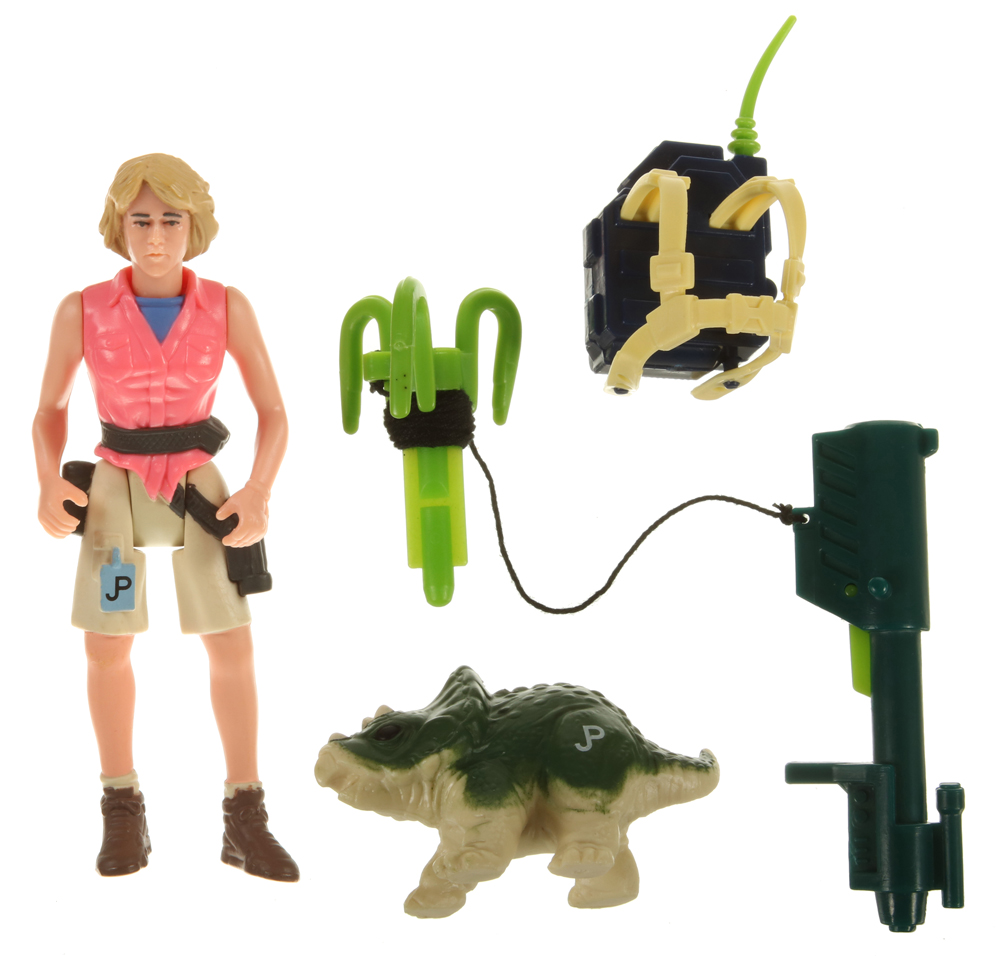 Action Figures Ellie Sattler with Firing Grappling Hook (Jurassic Park