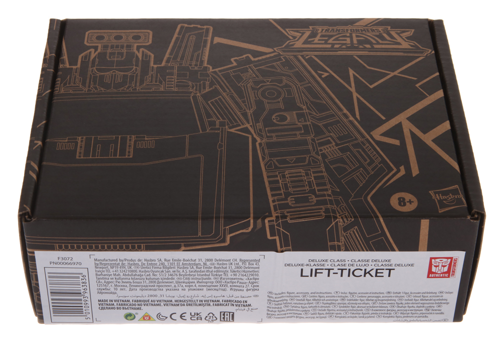 Deluxe Class LiftTicket (Transformers, Legacy (Generations), Autobot