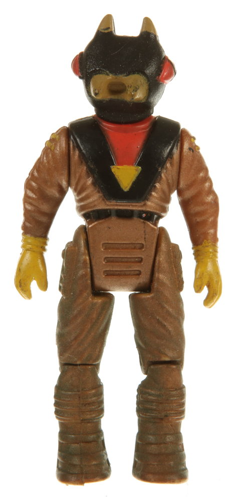 JOUET ANCIEN FIGURINE DINO RIDERS RULON (BITOR) TYCO IDEAL VINTAGE