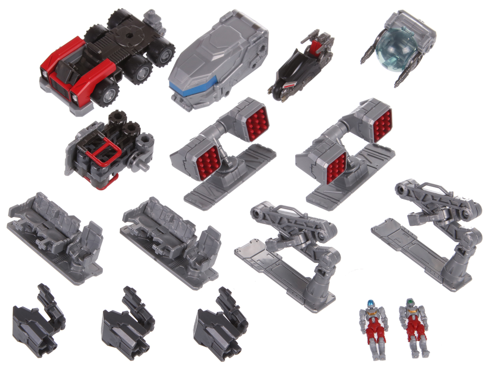 Tactical Mover Tactical Carrier Option Unit Set (TM-09*) (Diaclone