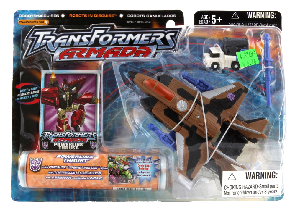 SuperCons Thrust with Inferno (Transformers, Armada, Decepticon