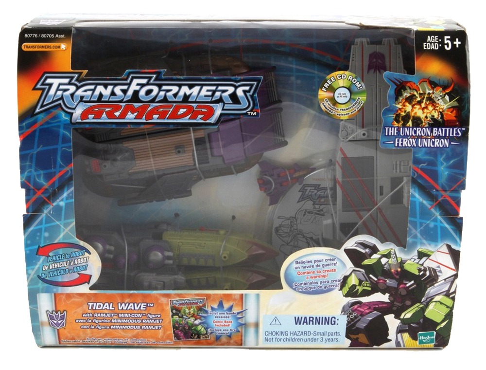 GigaCons Tidal Wave with Ramjet (Transformers, Armada, Decepticon