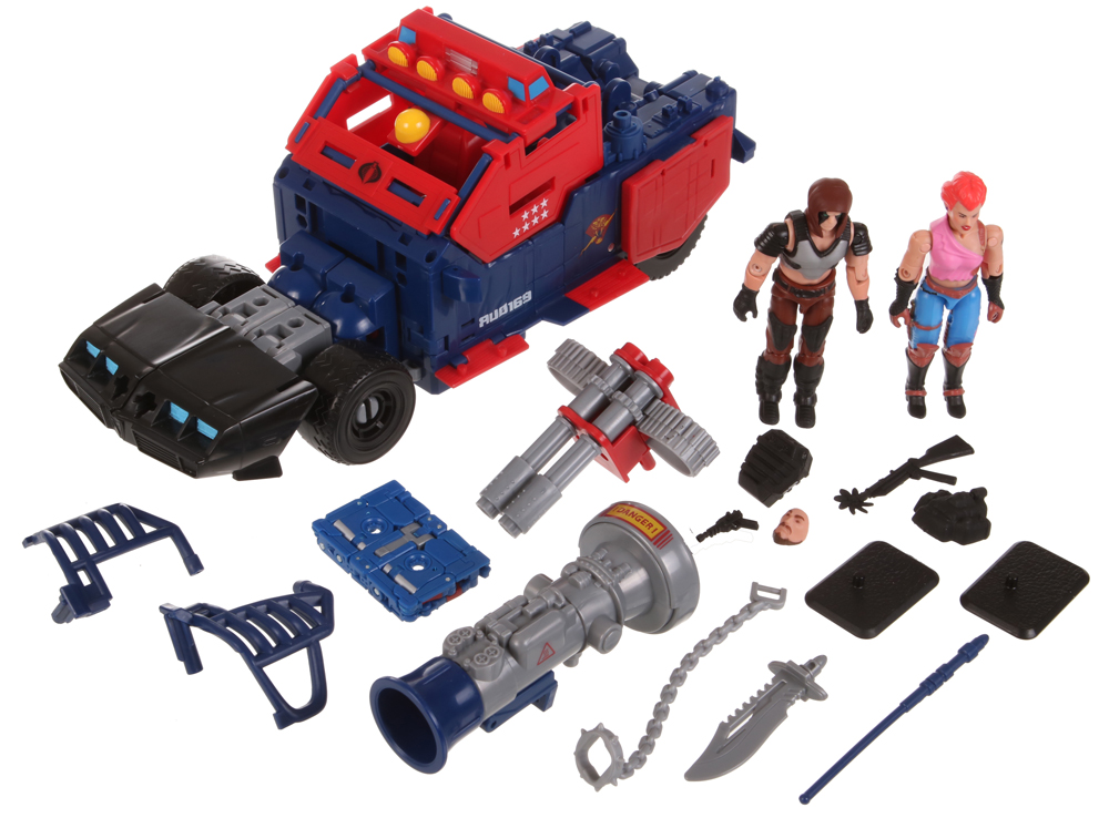 Vehicle and Driver Sets Soundwave Dreadnok Thunder Machine with