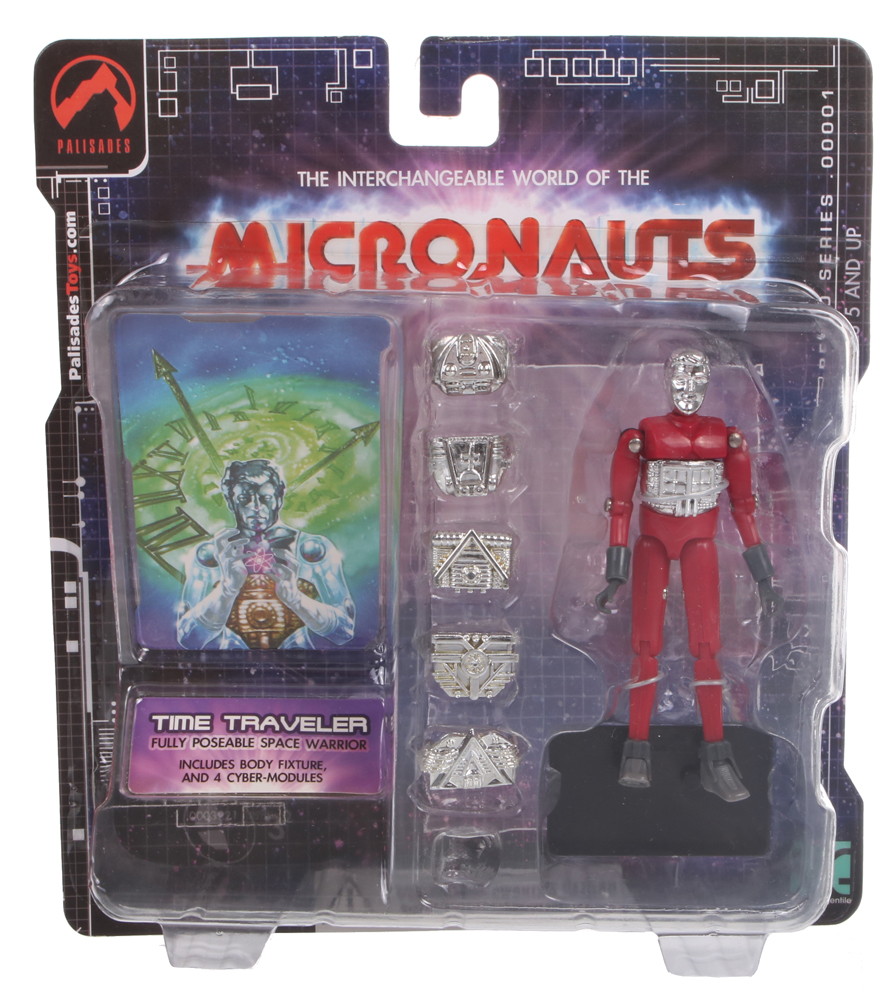 Action Figures Time Traveler (red) (.00001) (Micronauts, Palisades