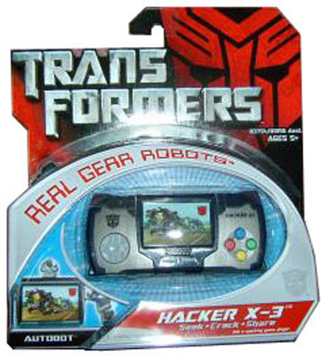 Real Gear Robots Hacker X-3 (Transformers, Movie, Autobot