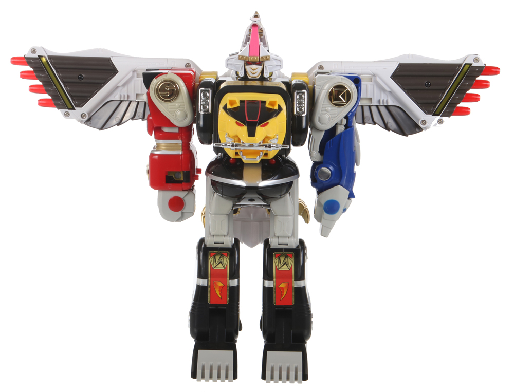 Deluxe (DX) White Ranger's Falconzord (Power Rangers, Mighty