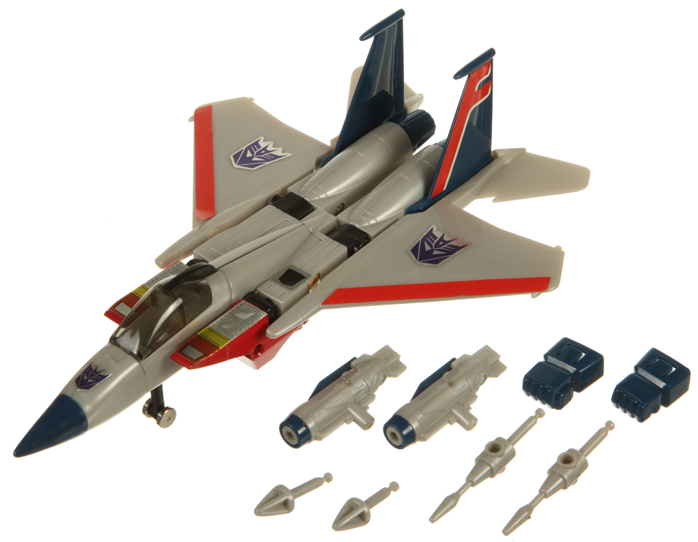 Jetrons Starscream (22) (Transformers, G1 (Reissue), Destron