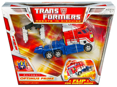 Transformers classics hot sale optimus prime