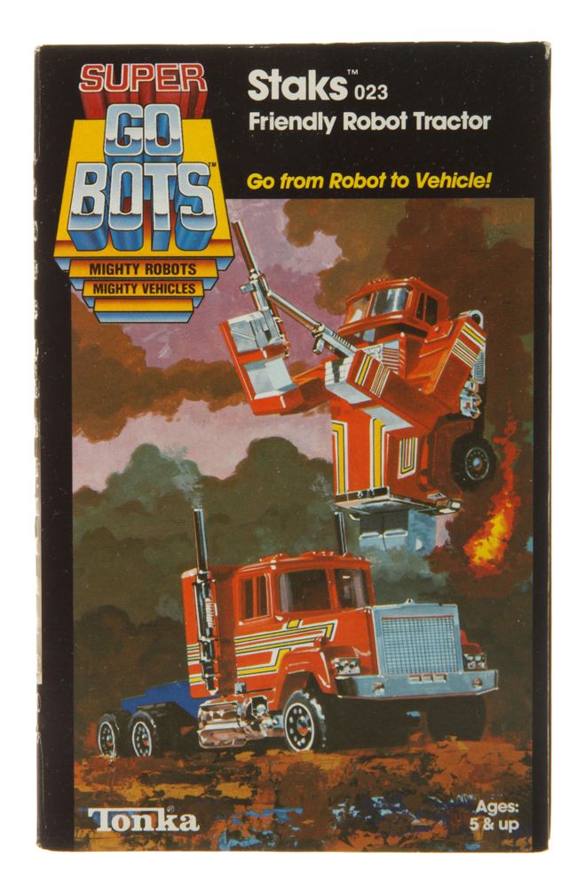 Super Staks (blue) (023) (GoBots, Tonka GoBots, Guardian
