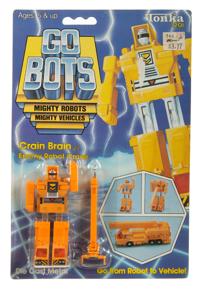 Regular Crain Brain (24) (GoBots, Tonka GoBots, Renegade