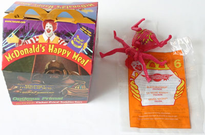 McDonald's Happy Meal Blackarachnia (Transformers, Beast Machines