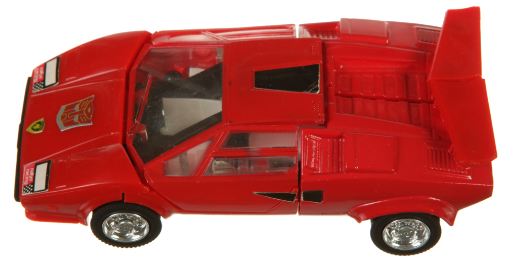 transformers g1 sideswipe car