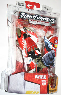 transformers cybertron override toy