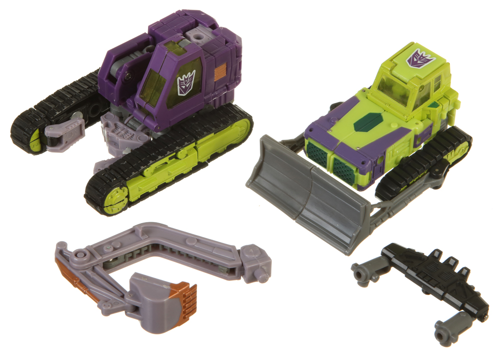 Vintage G1 Constructicon Devastator Bonecrusher Gun 