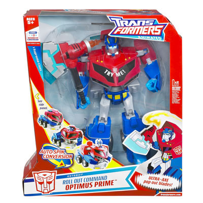 transformers roll and change