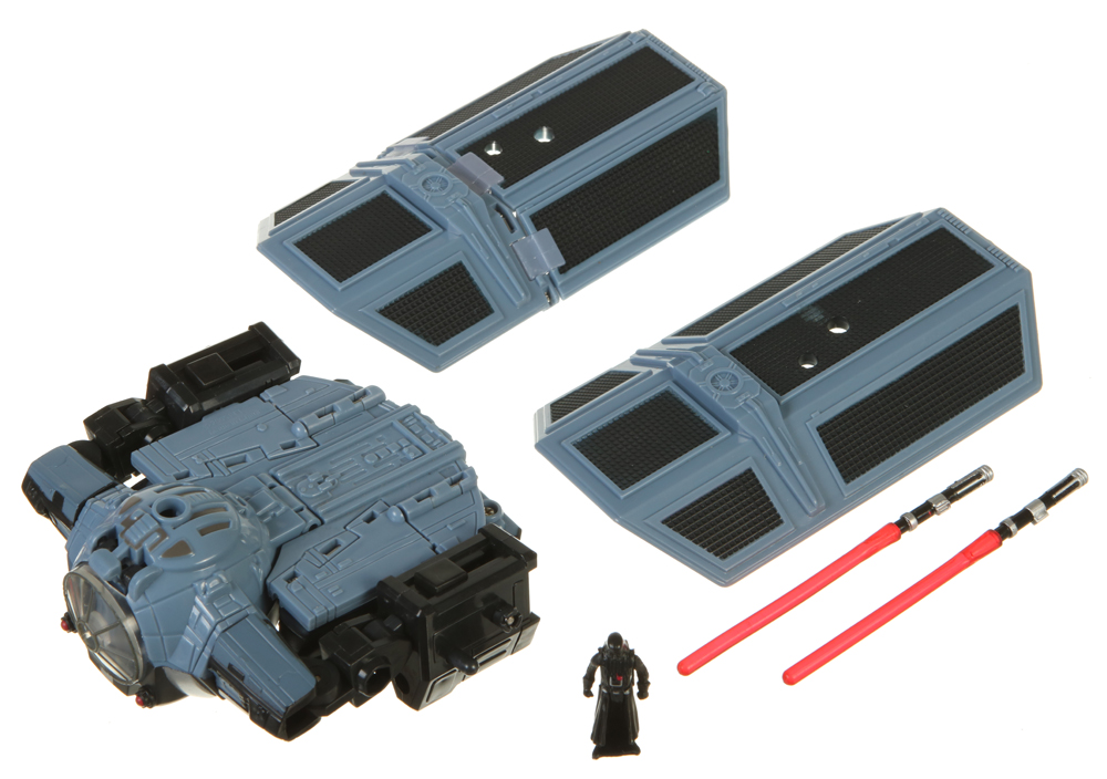 Darth vader shop transformer tie fighter