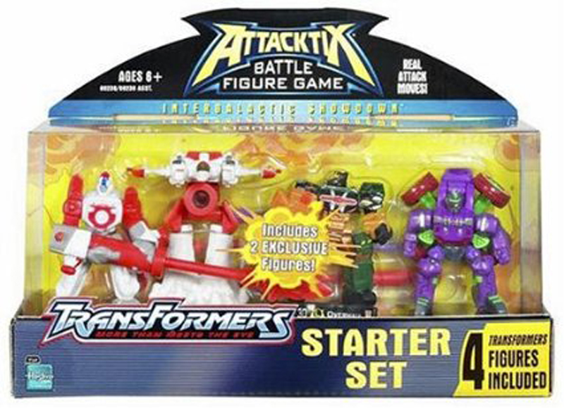 Gift Sets Starter Set (TF-19-22) (Transformers, Attacktix, Autobot