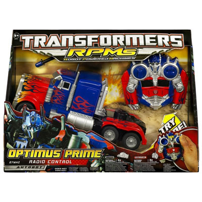 RPM 27 MHz Remote Controlled Optimus Prime Transformers Movie