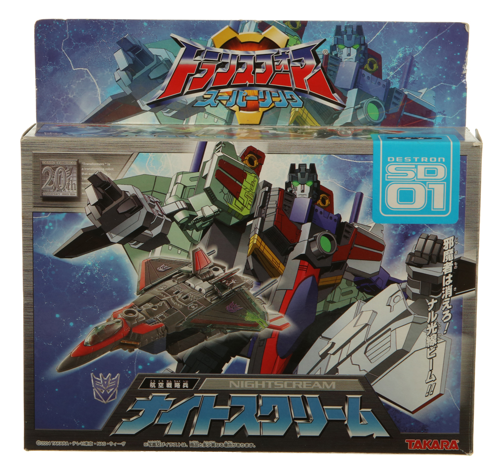 Transformers Super Link SD-19 Nightscream Reverse - Combat Transformers Super Link SD-19 Nightscream Reverse - Combat