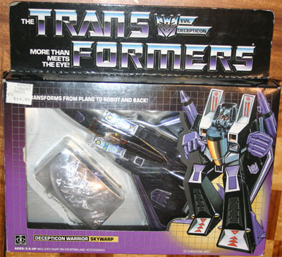 Decepticon Jets Skywarp (Transformers, G1, Decepticon