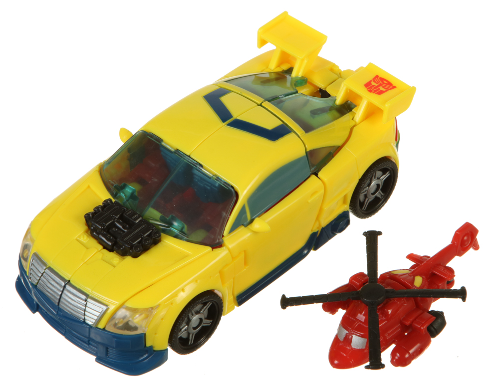 Deluxe Class Hot Shot with Jolt Transformers Universe 2 Autobot