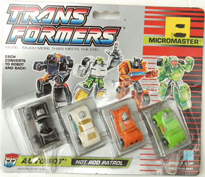 Micromasters Hot Rod Patrol (Transformers, G1, Autobot