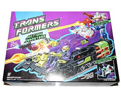 Action Masters Neutro Fusion Tank With Megatron Transformers G1 Decepticon Transformerland Com Collector S Guide Toy Info
