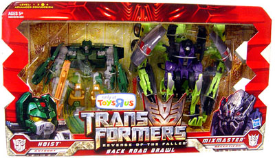 台湾　トランスフォーマー TRIGGER AUTOCHANGE BACKROAD Versus Sets Back Road Brawl (Transformers, Movie - Revenge of the