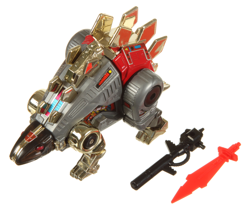 Dinobots Snarl (silver) (Transformers, G2, Autobot