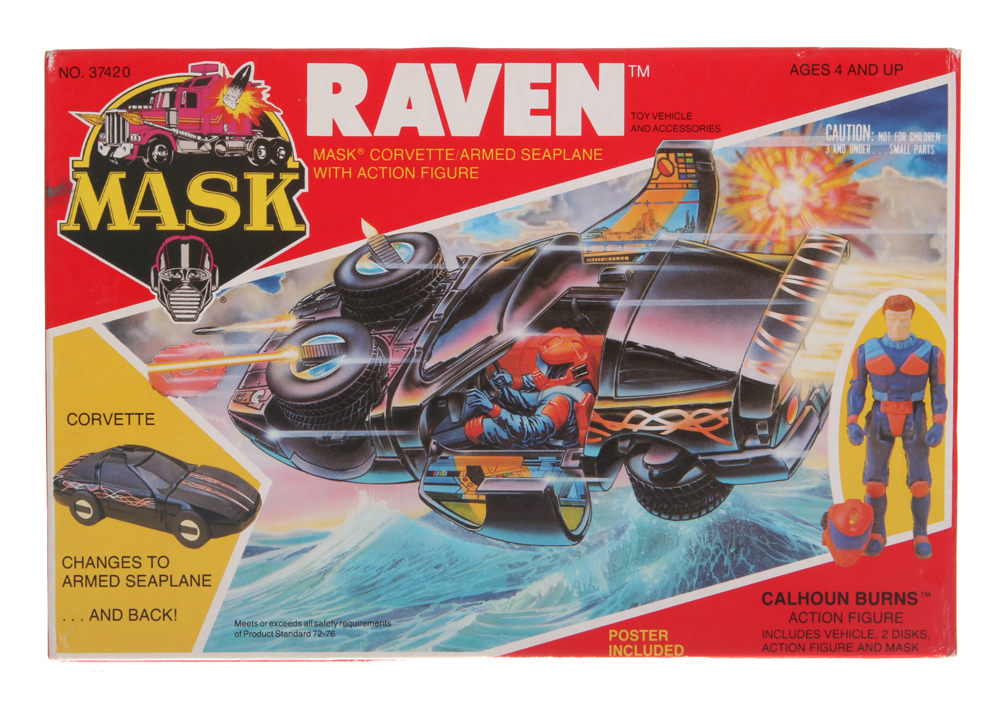 2 Vehicles Raven Original M.A.S.K. Series, M.A.S.K.) | Transformerland.com Collector's Guide Toy Info