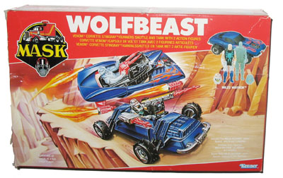 Series 4 (Split Seconds) Vehicles Wolfbeast (M.A.S.K., Original