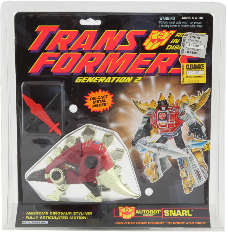 Transformers discount snarl toy