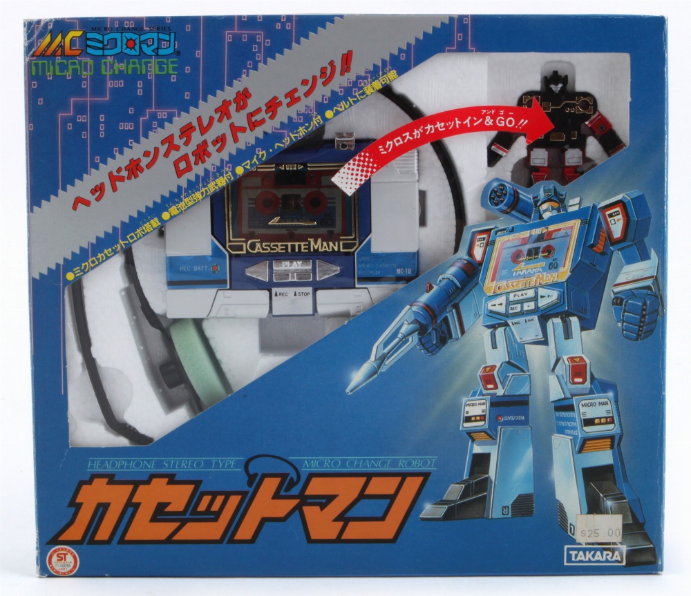 MicroCassette Robo Cassette Man (MC-10) (Microman
