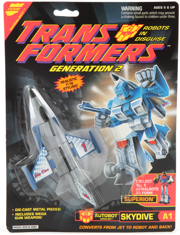 Aerialbots (Superion, G2) Skydive (A1) (Transformers, G2, Autobot