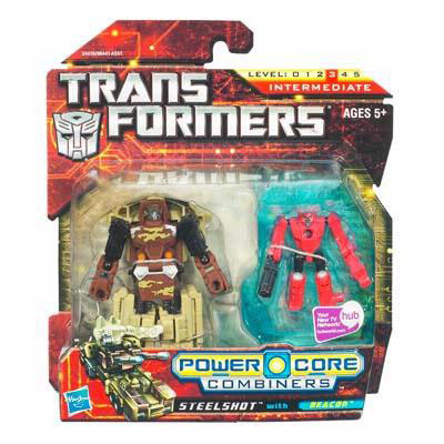 Commander 2-packs Steelshot with Beacon (Transformers, Power Core