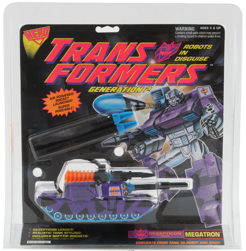 Heroes Megatron (Transformers, G2, Decepticon)