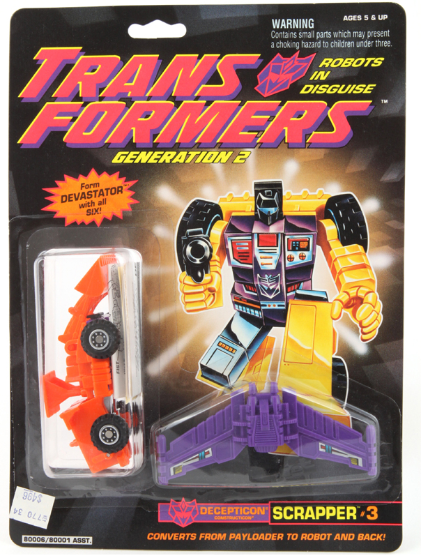 「1Sメデューサ　ブロッター」CBP,1CP,1D,1S,MDS,CHAKRA, Constructicons (Devastator, G2, orange) Scrapper (orange