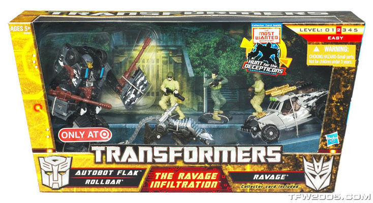 Gift Sets Ravage Infiltration (Transformers, Transformers (2010 - HFTD ...